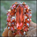 Bague Nodea ~ Corail