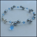 Bracelet Boules ~ Azur
