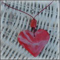 Collier Coeur Rouge