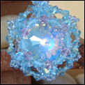 Pendentif PAGODE ~ Ultra-Light Blue